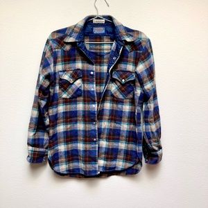 Pendleton 100% Wool Flannel Shirt